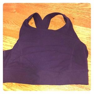 Athleta Yoga Bra - M - Plum